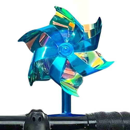 Decoración del Molinillo del Manillar, girando pequeño Molino de Viento | Colorido Scooter eléctrico Manillar Mill Molill,Equipo de conducción táctil cómodo para el Tablero