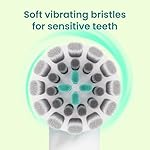 quip 360 Oscillating Electric Toothbrush Heads - 4 Pack - Verified quip Brush Head Refills for Oscillating Toothbrushes - Soft Bristles, Dual-Length, Compact - Last 3 Months Each - White - Image 2