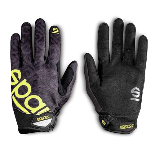 SPARCO MECA 3 GANTS TAILLE 11 (L) NOIR/JAUNE