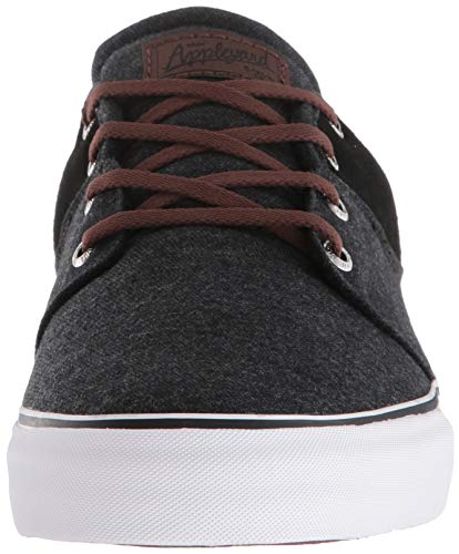 Image of Globe Men's Mahalo Skate Shoe, Black Canvas /Chestnut, 7 Medium US