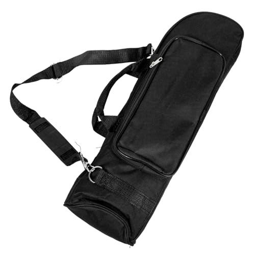 FUNOMOCYA Trumpet Carrying Bag Hardcase Storage Bag for Trumpet Wind Instrument Case Handheld and Shoulder-strap Design