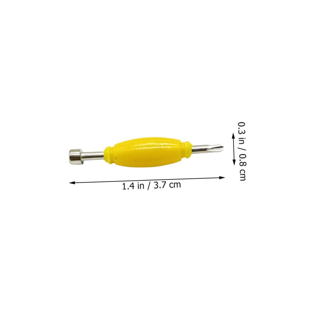 TEHAUX 6Pcs Fingerboard Dual Tip Mini Screwdriver Ergonomic Fingerboard Repair Tools for Precision Upgrades and Compatible with Various Fingerboard Brands