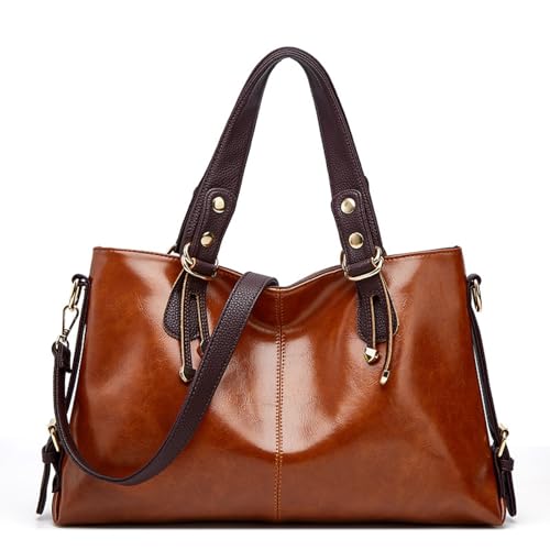 Sac fourre-tout pour femmes grand volume logeable polyvalent style sac à dos et sac d'épaule