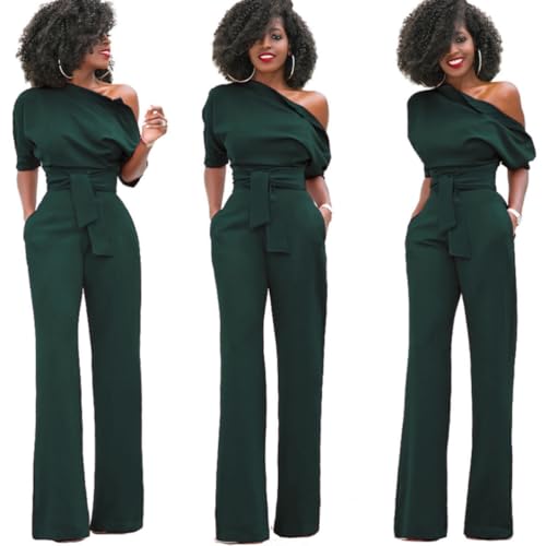 Combinaison pantalon chic pour femmes HOMSFOU en coton