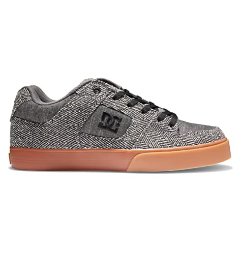 Foto von DC Shoes Herren Pure Tx Se Sneaker, Carbon/Gum, 43 EU