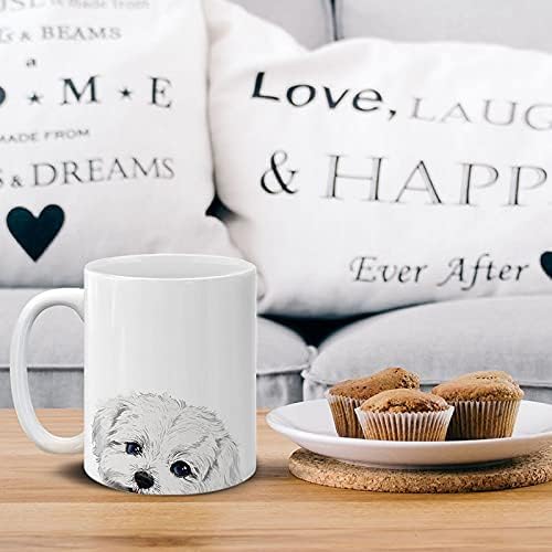 MUGBREW Maltese Dog Ceramic Coffee Mug Tea Cup, 11 OZ - Image 6