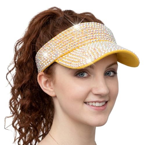 Chapeau de soleil avec strass, l'éclat de votre garde-robe d'été pour femme