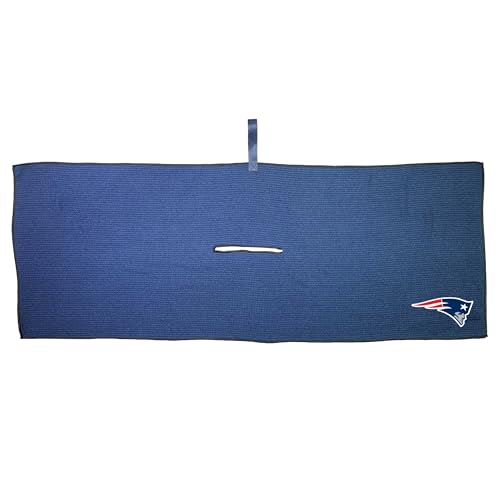 Team Golf NFL New England Patriots Microfiber Golf Towel, 16x40 (Multicolor)