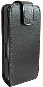 Housse Universelle En Cuir Noir Horizontal Pour Téléphone - Compatible Sony Ericsson Xperia Play
