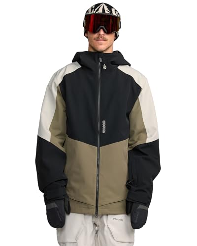 Amazon.com: Volcom Men's Standard Brighton Full Snowboard Jacket