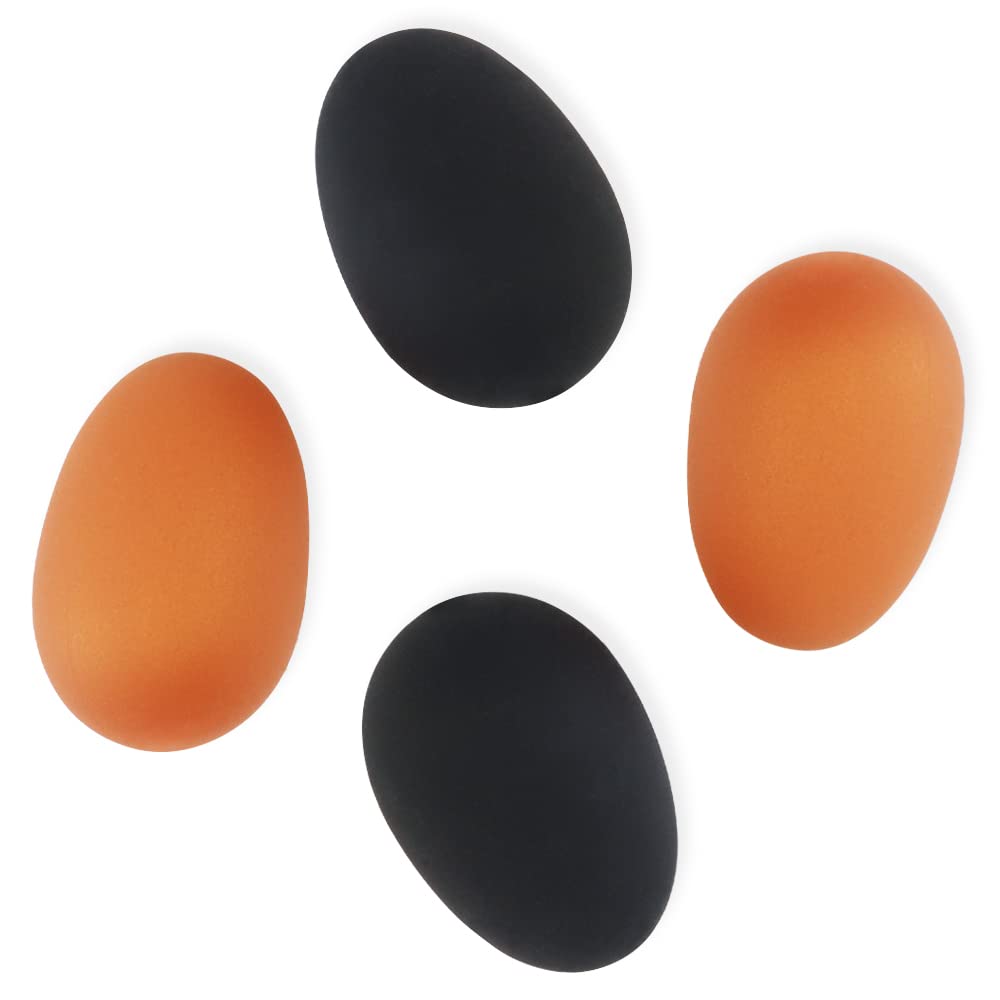 TaRiss's ウマレル 4点セット アナルピーズ アナル玉 卵形 シリコン ゴールド ブラック 3.6cmx5.4cm