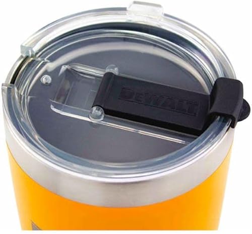 Miniatura 7 de DEWALT Vasos de acero inoxidable, amarillo, 20 onzas y 30 onzas (paquete de 2)