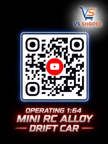 Image of Mini R /C Alloy Drift Car 1:64 Scale - 2.4GHz 4WD RC Racing Desk Toy with LED Lights & Cruise Control Feature (Kids & Collectors Edition) (Porsche 911 GT3 (992 Generation).)