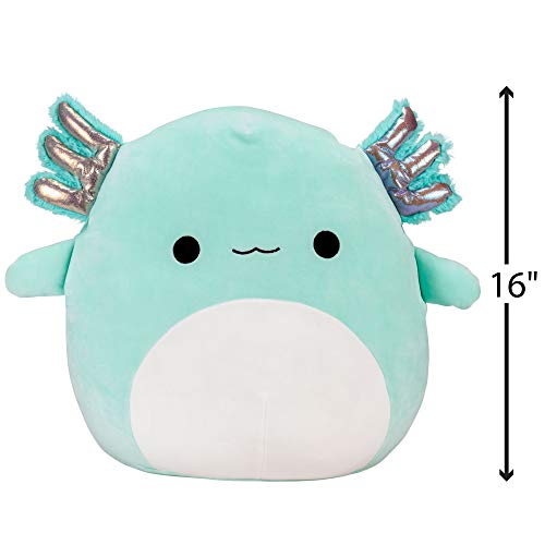 Squishmallows Official Kellytoy Plush 16'' Anastasia The Axolotl- Ultrasoft Stuffed Animal Plush Toy #TOP1