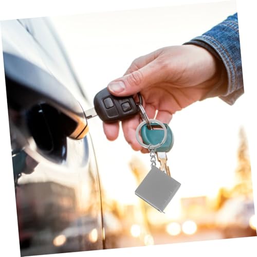 Cinta métrica mini retráctil con llavero portátil miniatura 5