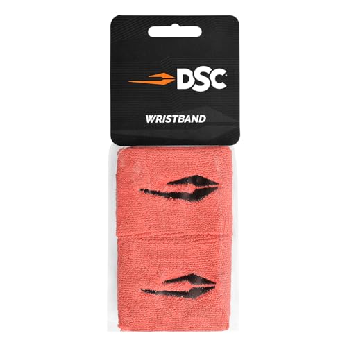Image of DSC 2.5-Inch Cotton Sports Wristbands - Professional Cotton Terry Towel Sweat-Absorbent Athletic Sweatbands for Cricket, Gym, & Tennis (1 Pair)