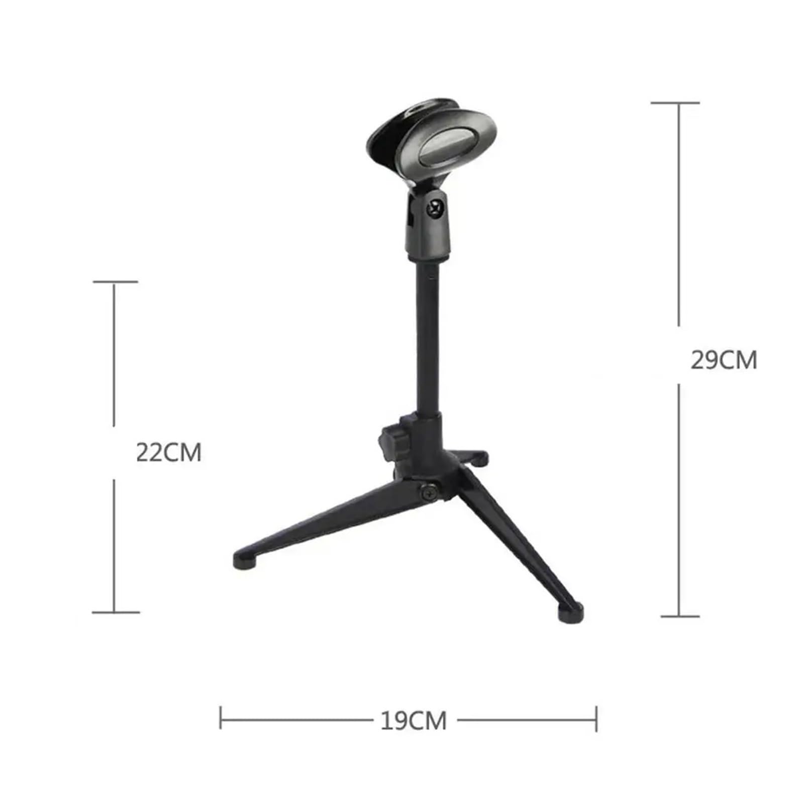 Support De Trépied De Micro De Bureau, Support Réglable Avec Support