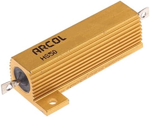 50W Ohmite/Arcol Aluminum 1% Mil-Spec Wirewound Resistor, 5 Ohm