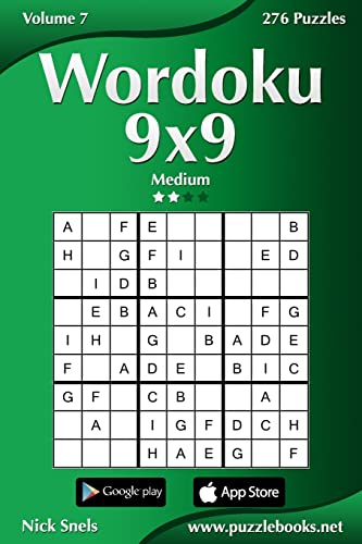 Wordoku 9x9 - Medium - Volume 7 - 276 Logic Puzzles