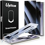 Uyiton UnBreak-Glass for Samsung Galaxy S24 Ultra Privacy Screen Protector, [Ultrasonic Fingerprint Support][Auto-Alignment Frame] Scratch-Resistant Bubble-Free S24 Ultra Tempered Glass Screen-2 Pack