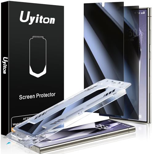Image of Uyiton for Samsung Galaxy S24 Ultra Privacy Screen Protector - 2 Pack
