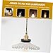 Mikikit 4pcs Lampshade Snap Fastener Non-rusty Holders for Lampshades Easy to Install Lamp Fixing Tools Lamp Holder Racks
