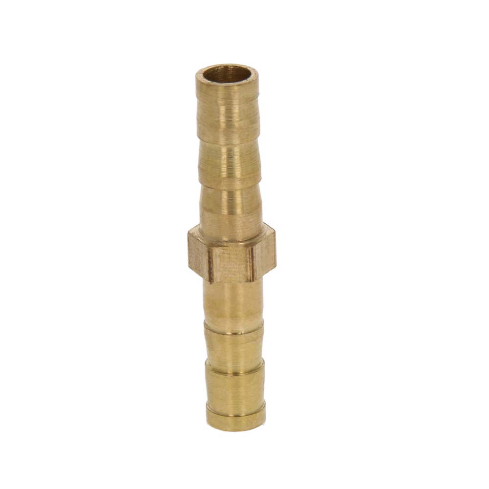 2pcs Riduttore Barba in Ottone 6mm a 4mm Raccordo Tubo Adattatore Tubo Splicer Falegname Connettore Convertitore per Tubo di Aria Tubo di Acqua Tubo Carburante Tubo Olio