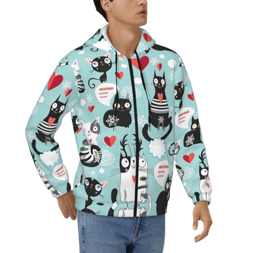 Sweat à fermeture éclair hommes en polyester doux pour stopper le froid avec style décontracté