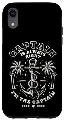 Captain Is Always Right �ʔ��� �q�C ���p �X�}�z�P�[�X iPhone XR �p
