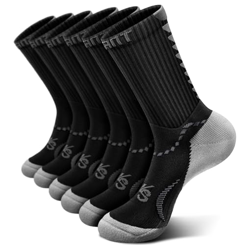 Chaussettes de course homme anti-chocs à soutien plantaire