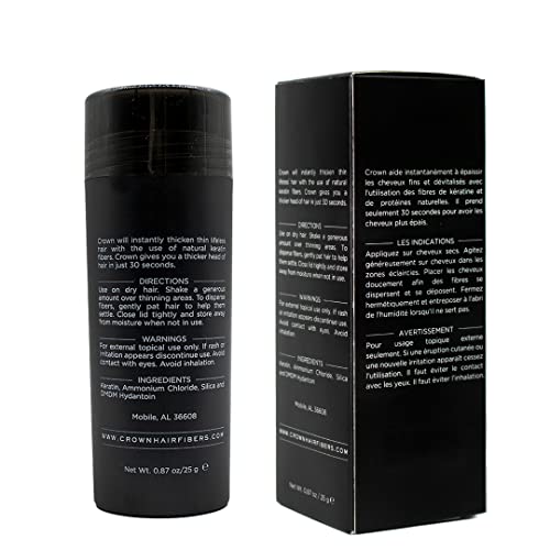 Crown Hair Fibers Crown Hair Building Fibers For Fine & Thinning Hair thumb #1