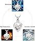 memorial jewelry Deine Flügel waren bereit, aber mein Herz war nicht Edelstahl geschnitzt Medaillon Kremation Urne Halskette für Haustier Hund Katzen