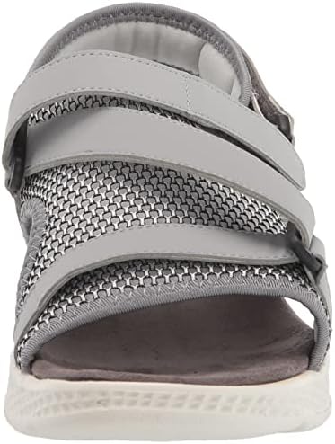 Propét Women's TravelActiv Sport Sandal, Silver, 5.5 | Image 1