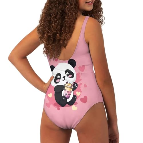 Image of YEXIATODO Kids One Piece Swimsuit for Teen Girls Womens Bathing Suit High Waist Bikini Set Girls Swimsuit for 7-18 Years Old