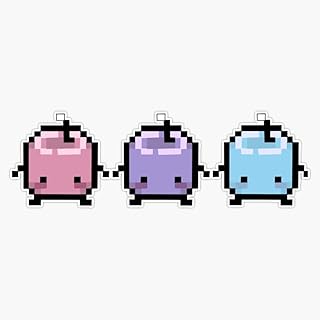 Bisexual Flag of Juminos from Stardew Valley Bumper Sticker Vinyl Decal 5"