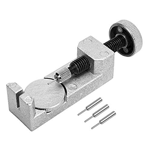 Image of DIY Crafts Pattern No # 7, Repair Tool Kit, Watch Band, Watch Band Adjustment Strap Link Pin Remover Watchmakers 3X Extra Pins Watch Band Sizing Tool Compat (Pattern No # 7, Repair Tool Kit)