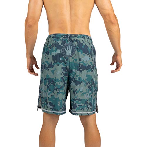 4 Time All American Camo Fight Shorts Size M - Thumbnail 2