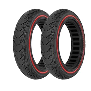10X2.125 Solid Tire Electric Scooter Front Or Rear Replacement Tubeless Tyre Solid Rubber Tires For Ninebot F20 F25 F30 F40 10 Inch Scooter Tires 4 41f6zygw2ul. sl500 . ss300