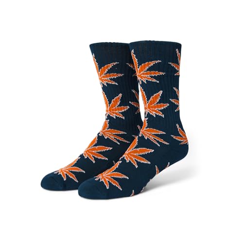 HUF Plantlife Shadow Sock | Comfortable Marijuana Leaf Print Socks for Men