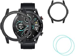 SIKAI CASE - Schutzhülle kompatibel mit Honor Magic Watch 2 Smart Watch 46mm, Weiches TPU Kratzfest Stoßfest Rahmen Flexible Bumper Cover Shell Abdeckung Haut Schutz (Doppelten Schutz)