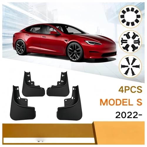 Garde-boue Tesla Model S évitez les impacts de gravillons et projections de boue - 2