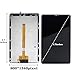 Ygpmoiki for Samsung Galaxy Tab A9 SM-X115 X115 LCD Display Touch Panel Screen Digitizer Assembly Replacement Black 8.7