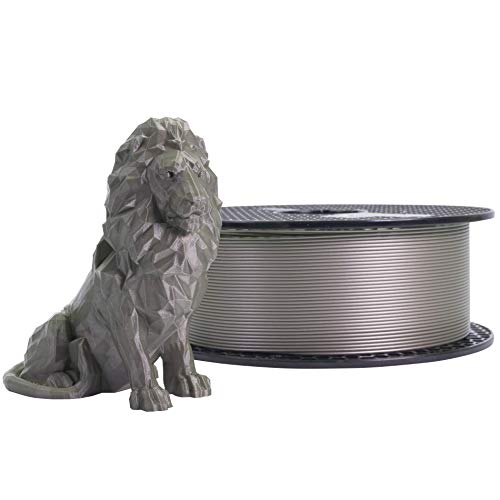 Prusament Pearl Mouse, PLA Filament 1.75mm 1kg Spool (2.2 lbs),...