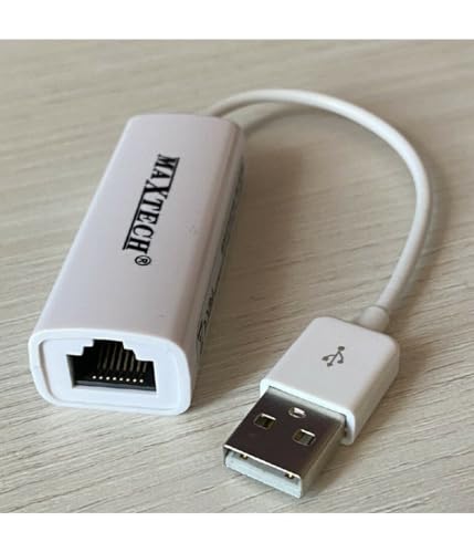 Trade Shop - Adattatore Usb2.0 Lan Rj45 Per Cavo Ethernet Connessione Internet Pc Maxtech Usb-Lan01