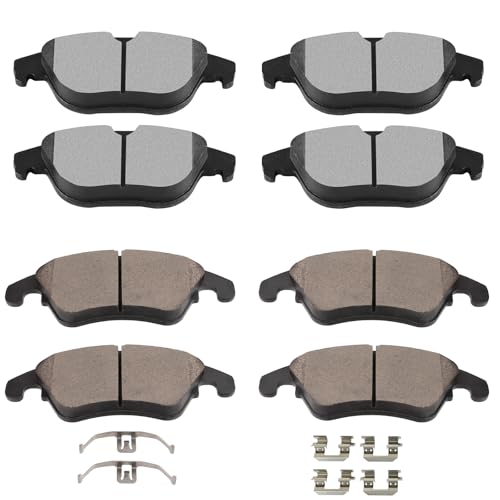Image of SCITOO D1342 D1341 Front Ceramic Rear Semi-Metal Brake Pad Sets 2014 For Mercedes-Benz For C250,2013-2014 For C300,2008-2014 For C350,2010-2014 For E350,2017 For E400,2010-2011 2017 For E550