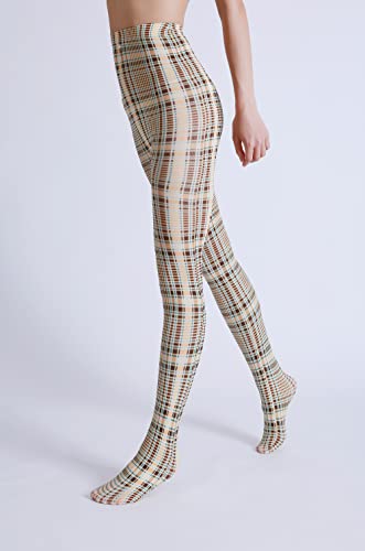 Image of Sahabowi Women Tights, Sheer High Waist Pantyhose, Vintage Control Top Stockings, Siwa 4