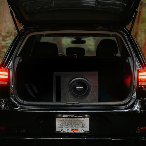 QPower 12 Inch Vented Subwoofer Box for Deep Powerful Bass - Image 5
