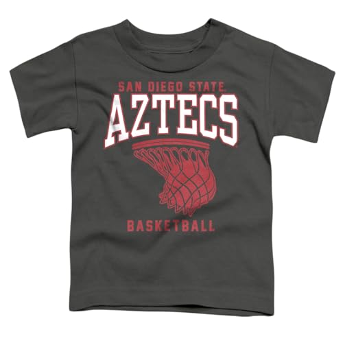 San Diego State University Basketball Hoop Kids T Shirt for Youth Toddler Boys and Girls