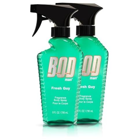 BOD man Fragrance Body Spray, Fresh Guy, 8 fl oz (Pack of 2) Cover
