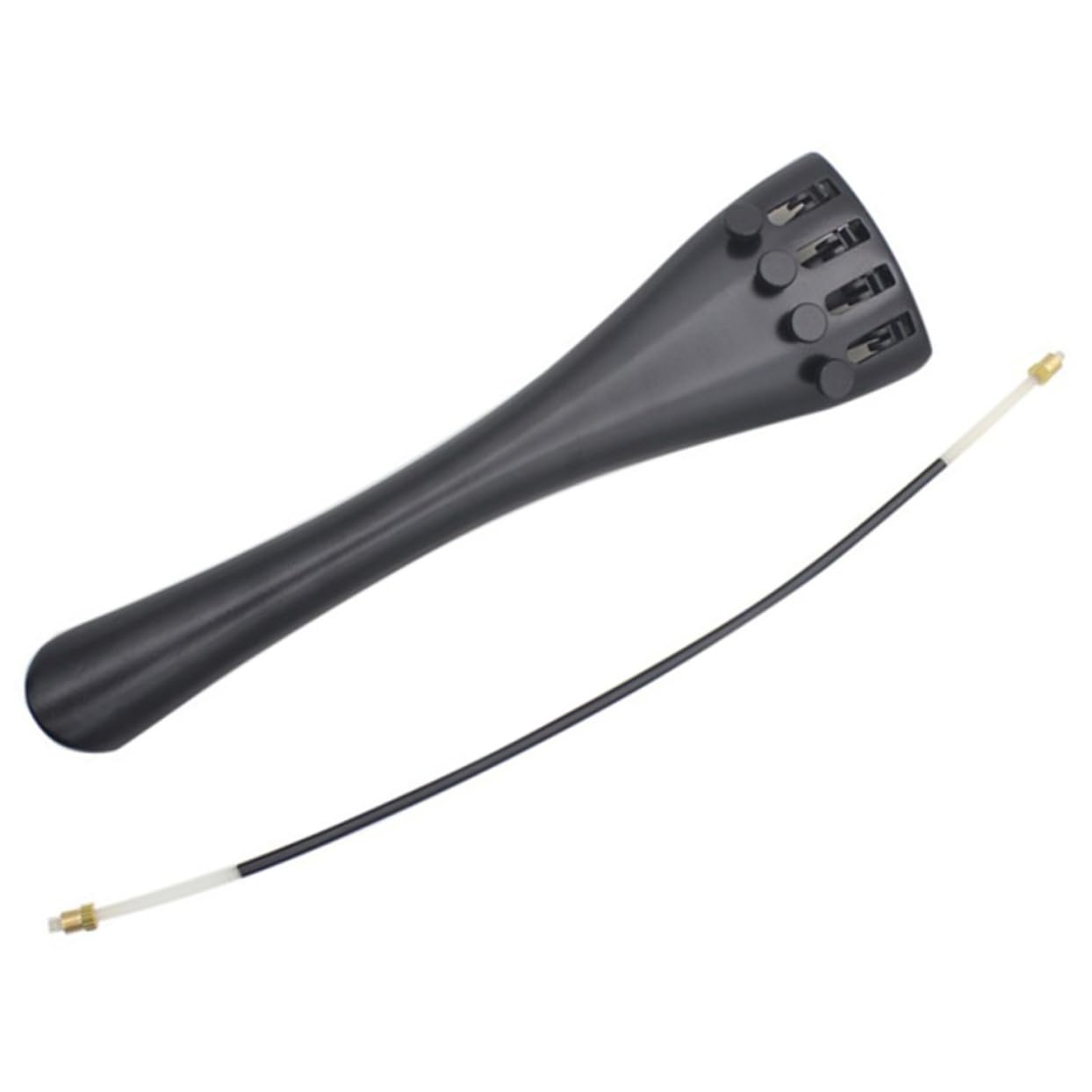 BESTonZON 5 Set cordiera per violoncello in accessori per violoncello grammofono in miniatura Piastra per corde di Sordina per strumenti musicali addominali